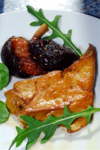 foie gras aux figues à Sarlat